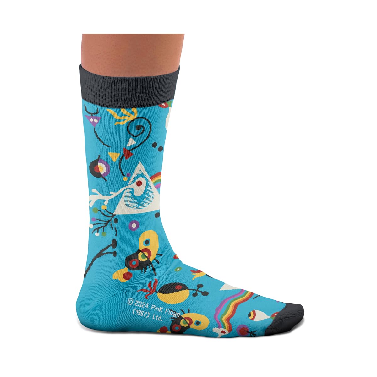 Pink Floyd Socks – Dark Side, Division Bell, Animals – Gifts for Music Lovers, Cotton Socks, 2 Sizes, 4-7 and 7½-11½