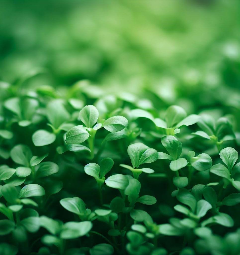 Cress, Curled Peppercress or Garden Cress (Lepidium sativum) Herb Seeds, Easy to Grow, Peppery Flavor, Highly Nutritious, Eco-Friendly, Seeds by MySeeds.Co, You Choose The Amount (1 LB)