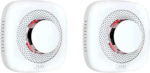 Detectores de humo MYS05, paquete de 2