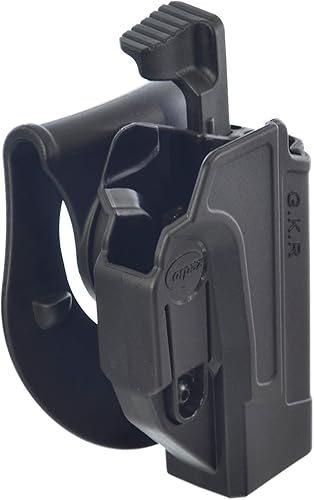 Miniatura 2 de GKRT ORPAZ Funda de liberación de pulgar de polímero 360 Rotación Paddle & Belt para Glock 17,19,22,23,25,26,31,32,34,35