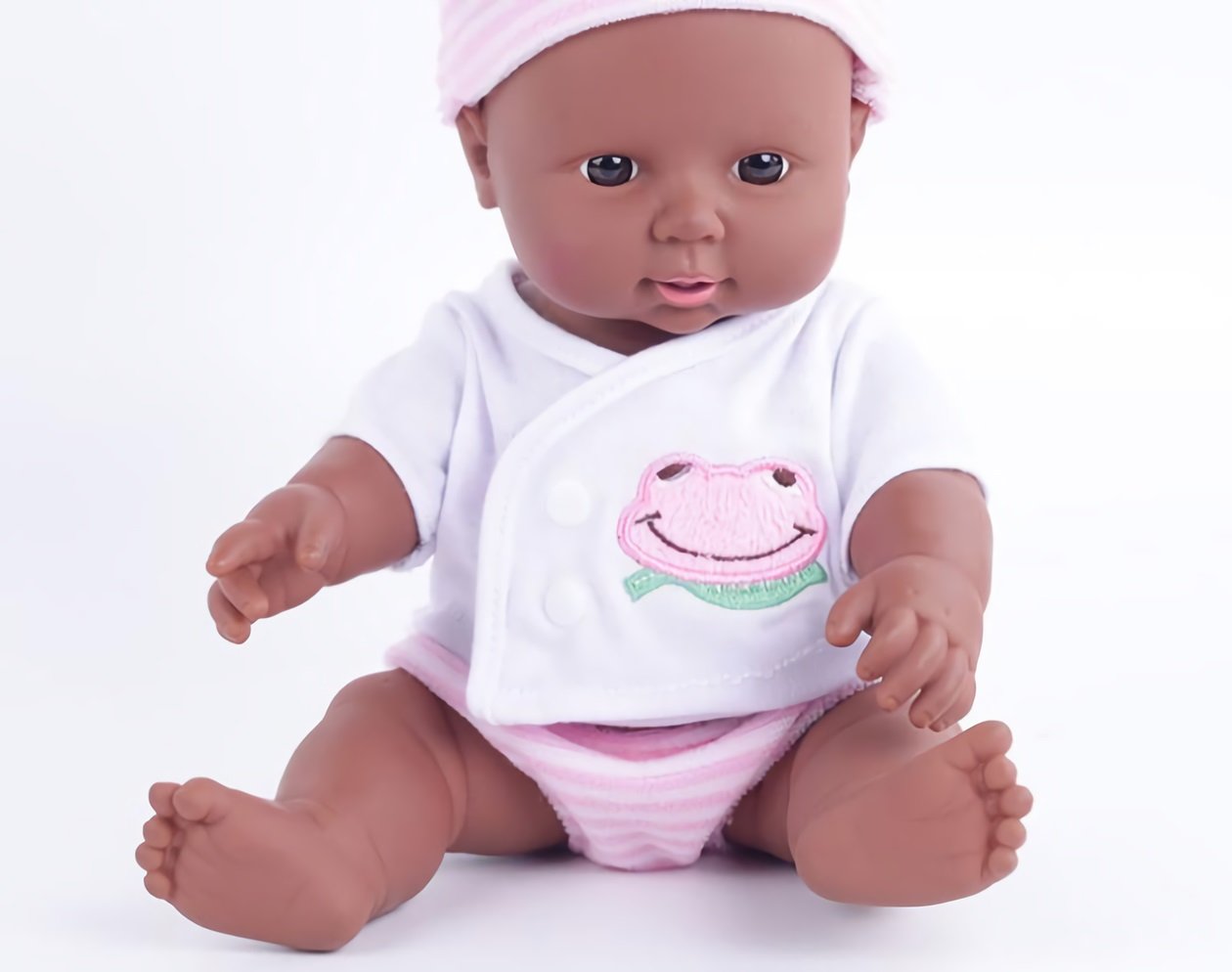 ピンクと黒の人形ぬいぐるみ 約40cm 2023新しいデザインのホラー映画Sawxぬいぐるみピンクピッグ