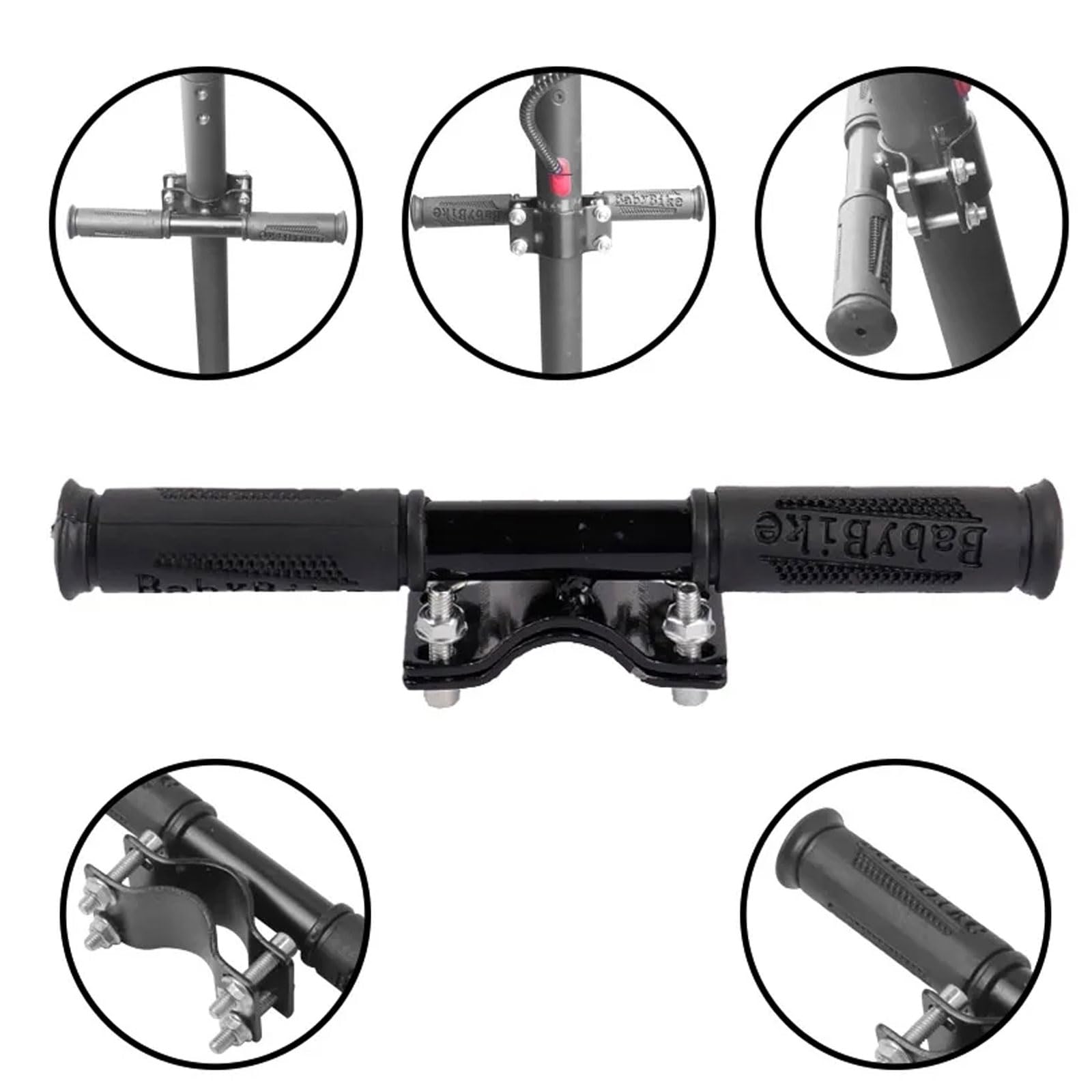 Manillar Seguro Para Niños, Soporte Ajustable Para Patinete Eléctrico