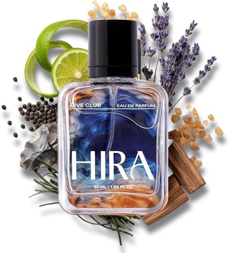 HIRA Dive Club Perfume for Men 50ml | 12 Hours Long Lasting Eau De Parfum Premium Luxury Smell | Best Men Perfume with Woo...