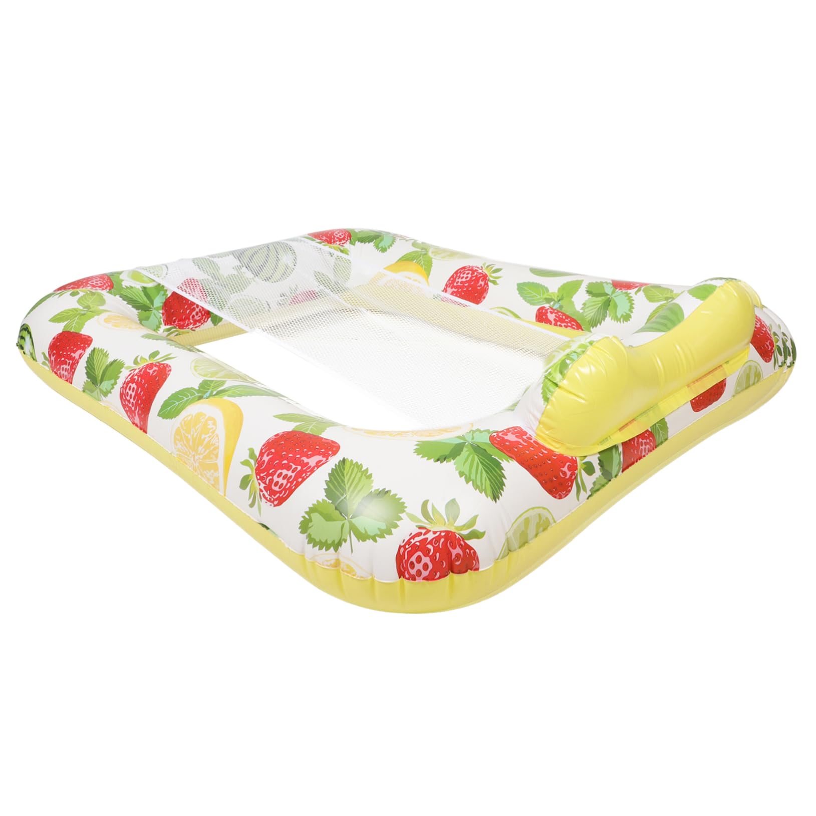 Tumbona Flotante Cuadrada de PVC para Piscina, Adulto