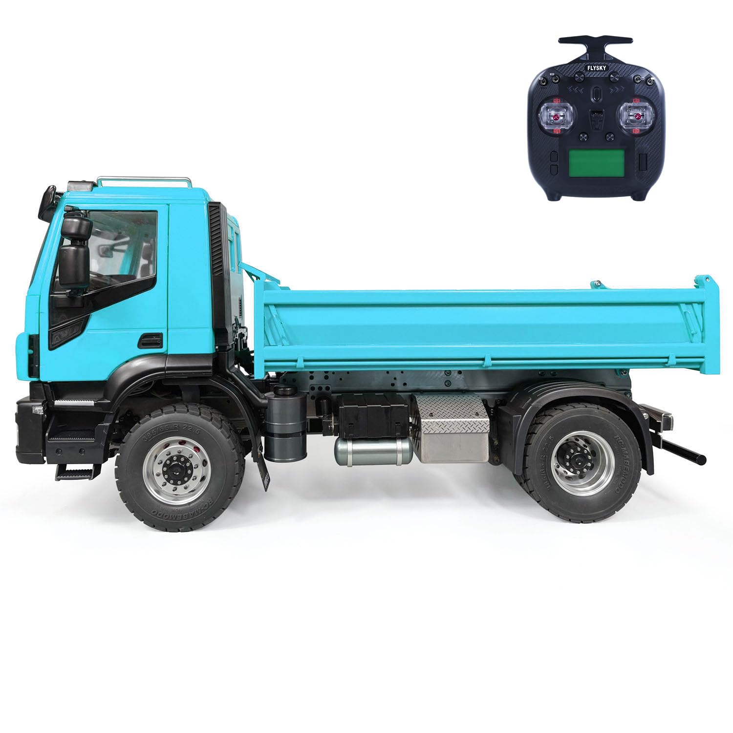 TOUCAN RC HOBBY 1 14 Metal RC Hydraulic Dump Truck 4X2 Remote Control Tipper Car Model 2-Speed