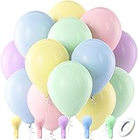 Vista 84 de Bezente - Globos de 18 pulgadas grandes y gruesos de látex redondos para cumpleaños, despedidas de soltera, revelación de género y bodas, rosa, 30