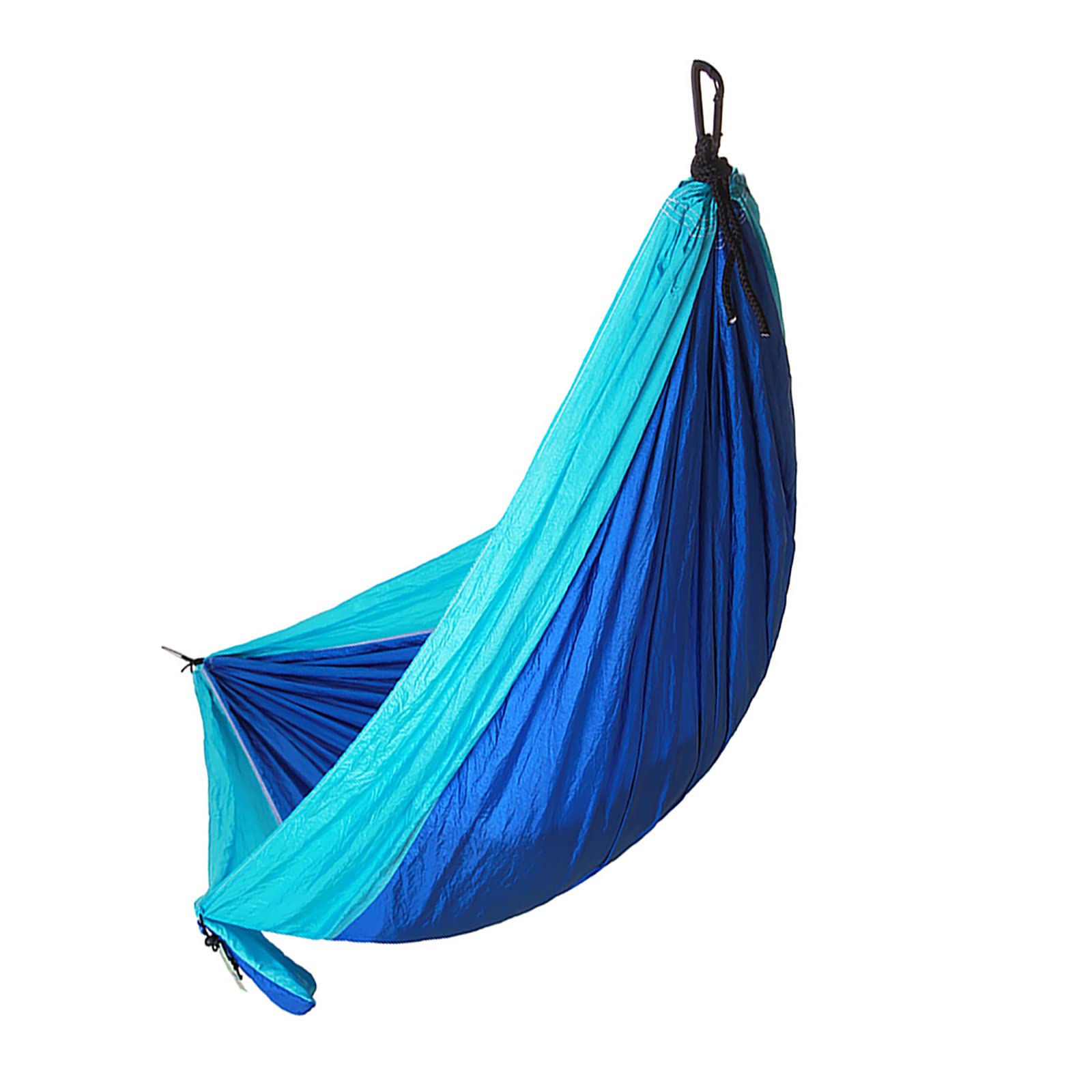 hammock, 300 x 200 cm kg Load Capacity 2 People Nylon Travel with Hanging Set Carabiners Loops Carry Bag