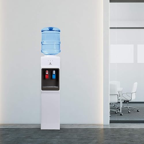 Miniatura 6 de Avalon despachadorrefrigeradorde agua con carga superior Agua fría y caliente con seguridad para niños diseño innovador Capacidad para botellasde 3o