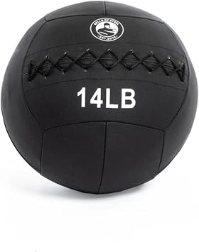 Bells of Steel Wall Ball Wall Balls for Exercise, Triple Stitched Soft Wall, Ultra Strong Shell, Throws, Tosses, Chest Pass, 4-30 lb