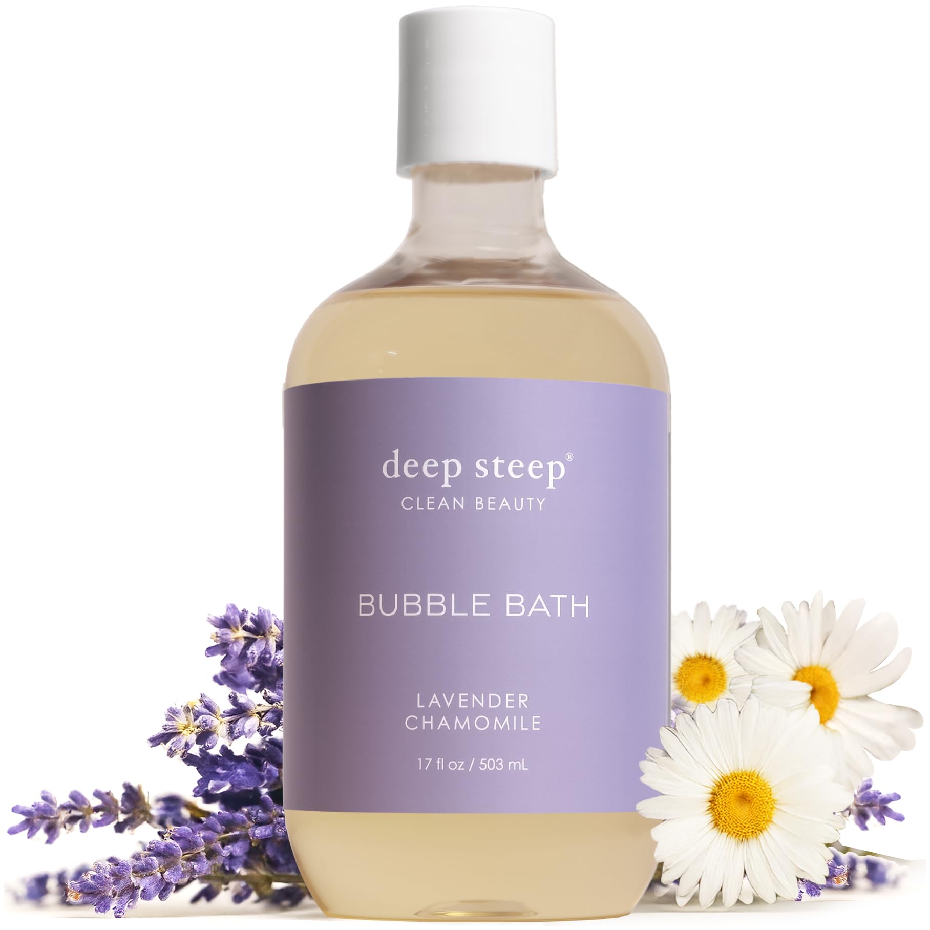Deep Steep Schaumbad, Lavendel Kamille, 17 Unzen