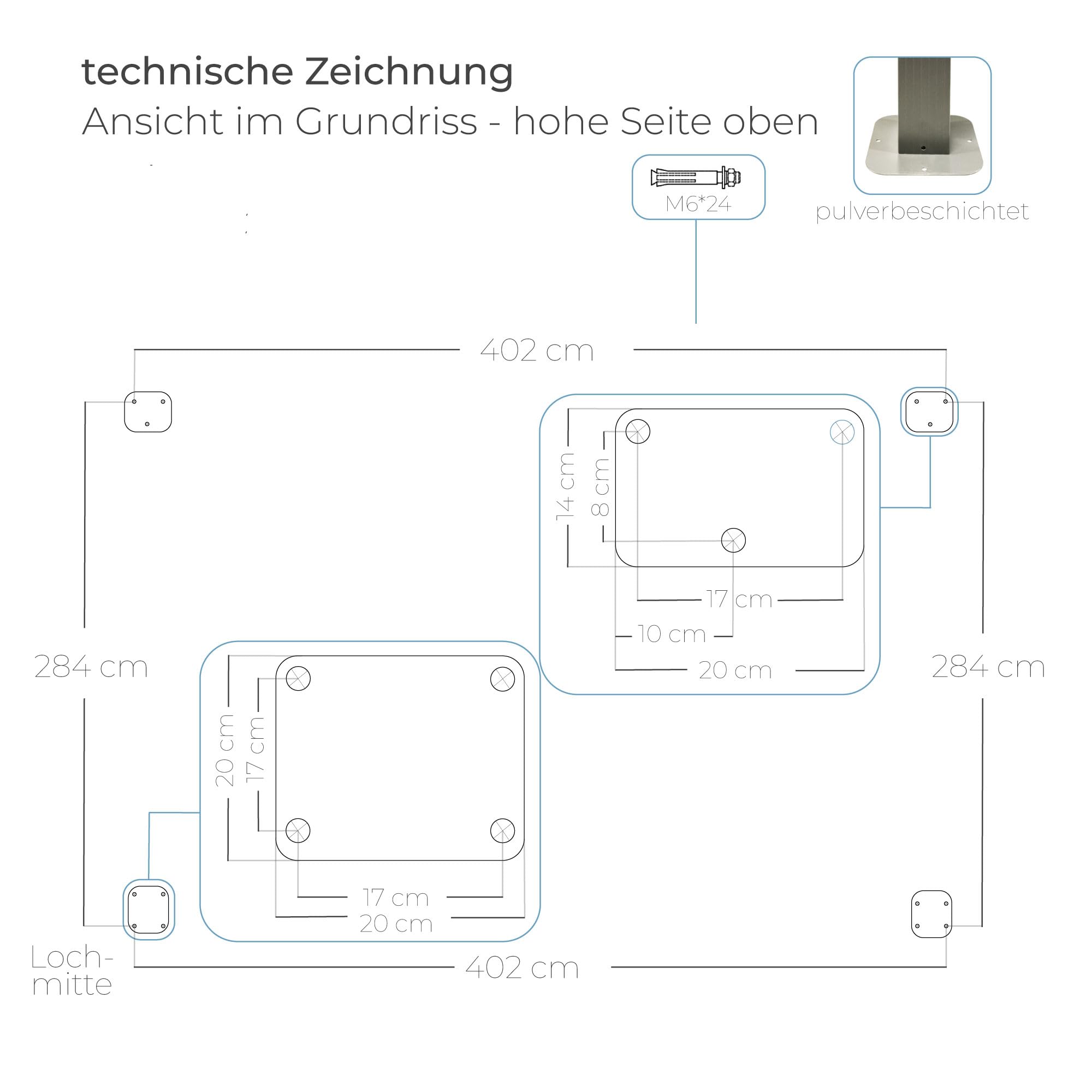 Terrassendach Toledo | Terrassenüberdachung Gartenpavillon lichtdurchflutet Aluminium | Hardtop Pavillon 12 m² - 4 x 3 m (B x T) anthrazit incl. 270° Wind- und Regenschutz