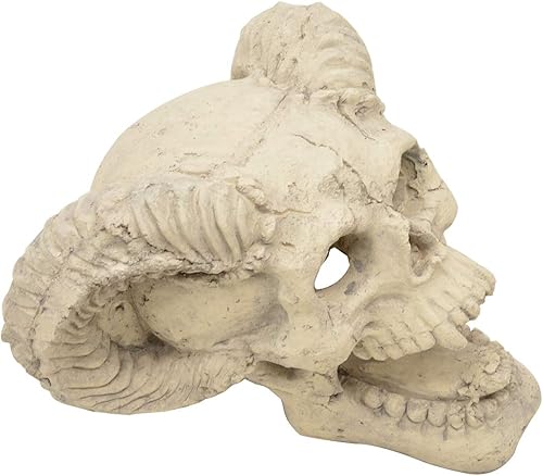 Miniatura 3 de Stanbroil Tronco de gas de calavera demoníaca para fogata y sin ventilación, propano, gel, etanol, eléctrico, chimenea al aire libre y hoguera,