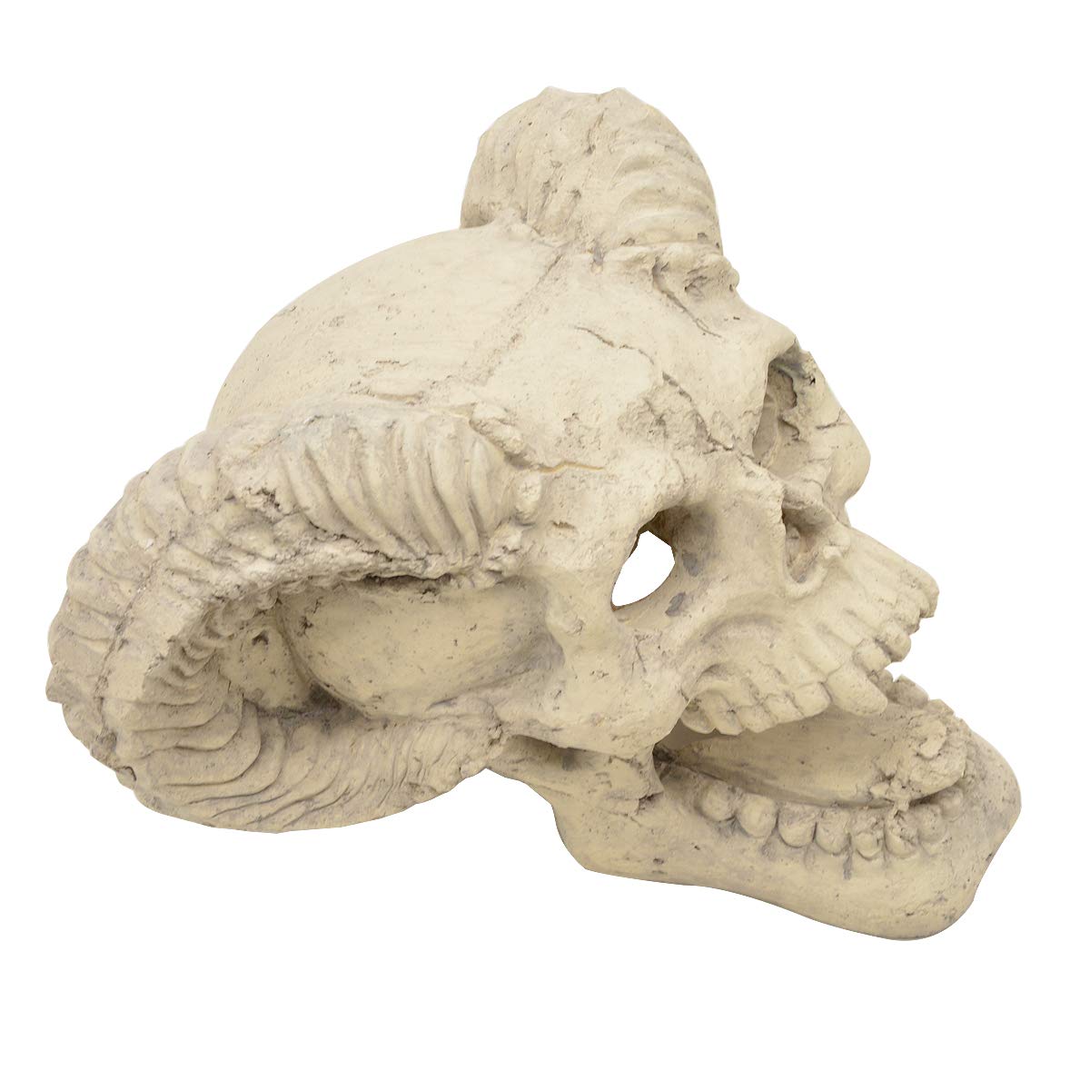 Tronco de gas de calavera demoníaca para fogata y sin ventilación, propano, gel, etanol, eléctrico, chimenea al aire libre y hoguera, decoración de Halloween, patente pendiente 3
