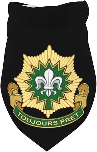 Miniatura 3 de Insignia USA Army 2nd Cavalry Regiment V2 - Bufanda para perro, bandana para mascotas, gatos, baberos para mascotas