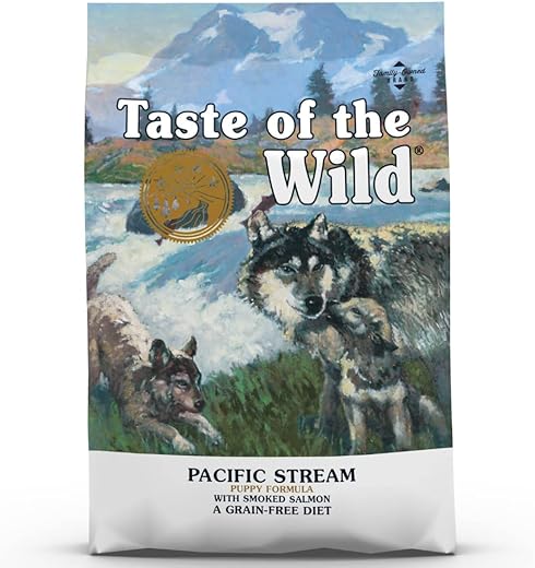 Taste of the Wild – Pienso para perros cachorros Taste of the Wild Pacific Stream Puppy salmón. 2 Kg
