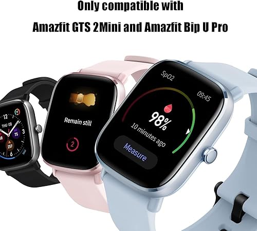 Miniatura 2 de Rc-Z Funda protectora de pantalla para reloj inteligente Amazfit GTS 2 MiniBip U Pro, 2 unidades de TPU suave ultrafina, cubierta completa,