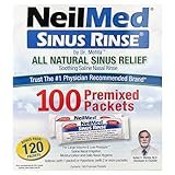 Neilmed Sinus Rinse Refill Packets, 100 Ct