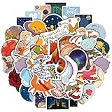 50Pcs Cartoon Movie Le Petit Prince Stickers for Laptop Skateboard Computer Waterproof Decals Sticker Toy
