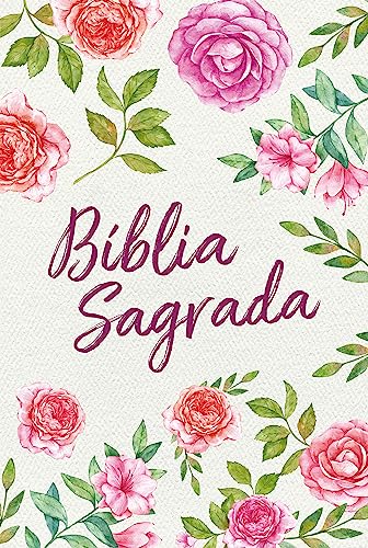 Bíblia nvt letra normal – textura floral: