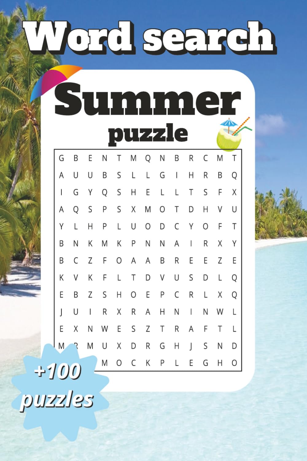 Summer Word Search Puzzle: Fun Word Search