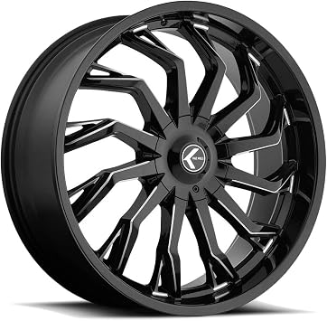 KRAZE KR142-26118M18 Scrilla Kr142 Black/Milled 26X10 5-115/5-12018mm 74.1mm