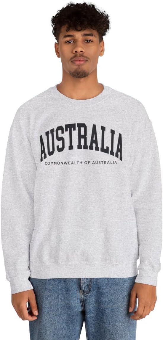 Australia Adult Unisex Crewneck Sweatshirt - Image 3