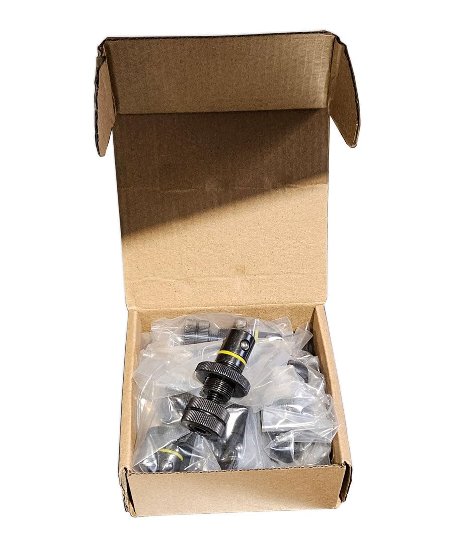 Kugelsperrbolzen Set D16 (10-teilig) – verstellbar 12–24 mm – Spannbolzen für Schweißtisch & Lochplatte – System 16 Positionierbolzen aus Stahl