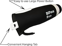 Vista 3 de Espumador de leche y máquina de frappé Premium Class DiFora Duo, velocidad variable única, 30 W, 120 V. Motor súper confiable, hecho para colocarse