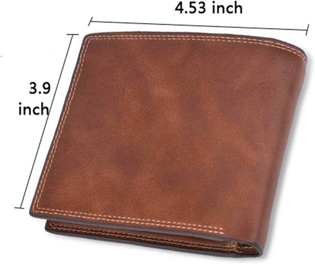Tounuta Minimalist Wallet Leather For Men Fold Wallet Credit Card Holder Wallet Package Travel Wallet (Black) : Clothing, Shoes & Jewelry