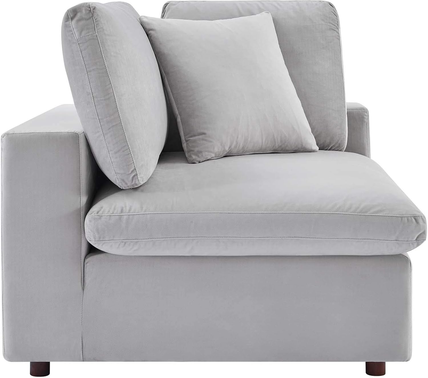 Modway Commix Down-Filled Overstuffed Performance Velvet Loveseat