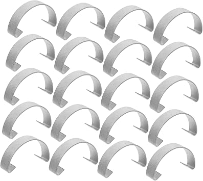 20pcs Steel Hook Cage Door Fasteners Multi-Purpose Clips for Chicken and Pigeon Cages Easy Installation for Closure