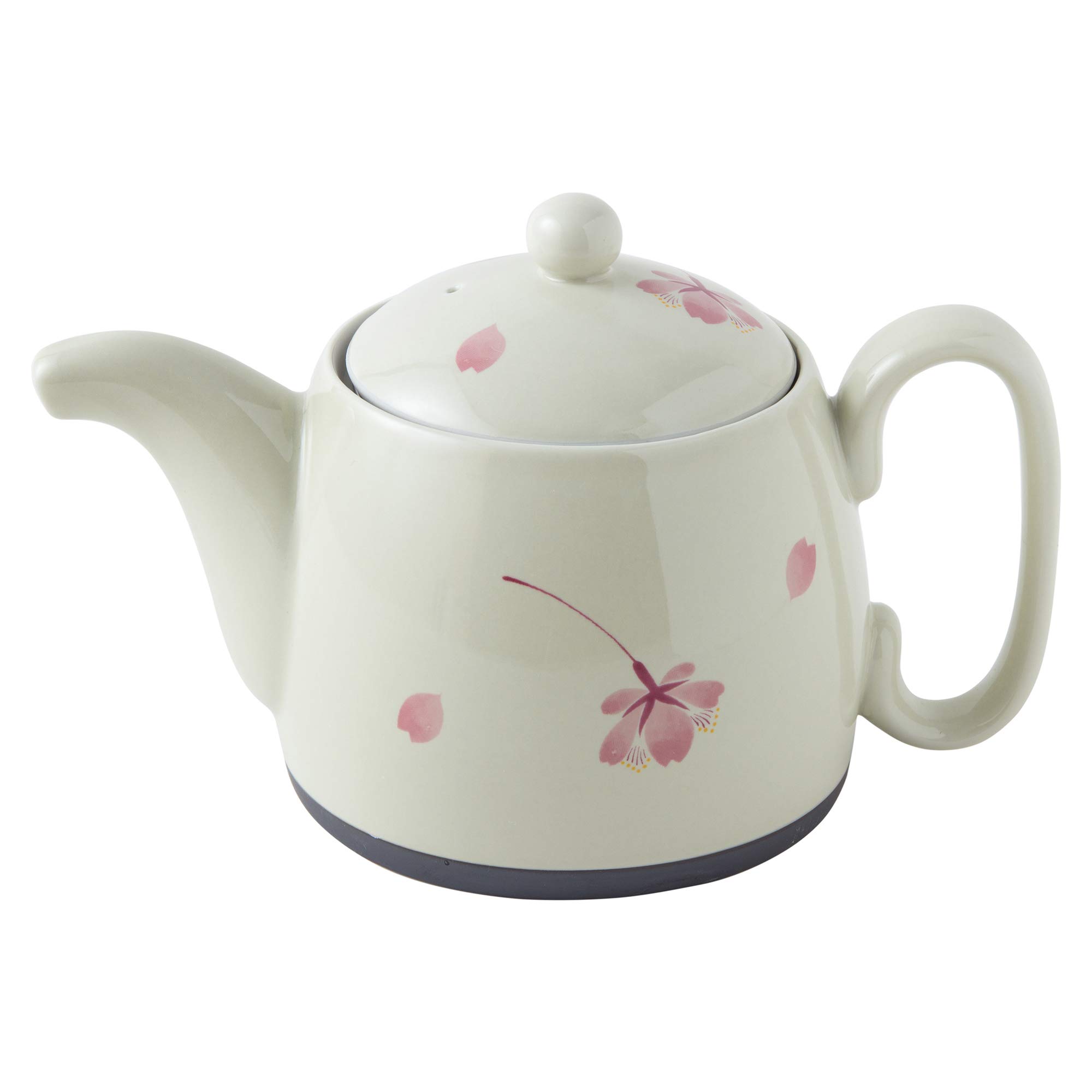 Amazon.co.jp: 西海陶器有田焼 急須 ポット 450 ml 桜の舞 桃色 68366