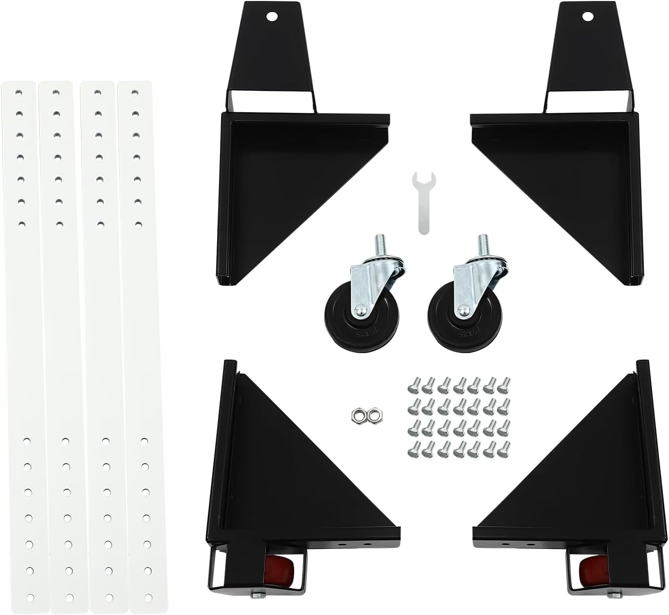 Adjustable Heavy Duty Mobile Base, 1200lbs Mobile Power Tool Bases with 4 Wheels, Used for Factories and Homes, Suitable for Small Mechanical Equipment As Well As Home Appliances.