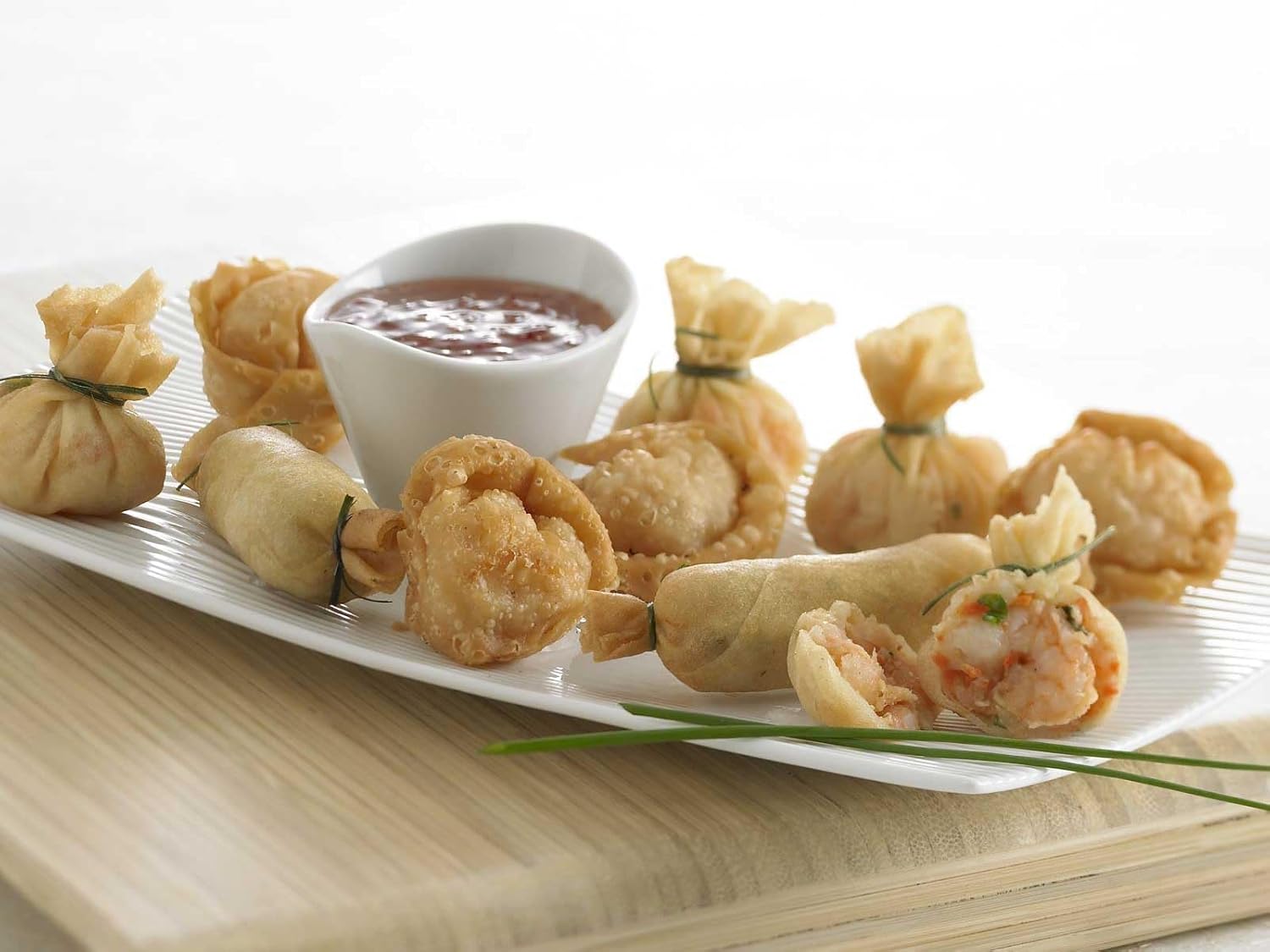 Phillips Frozen Asian Rhythm Assortment Fried Dim Sum -- 72 per case.
