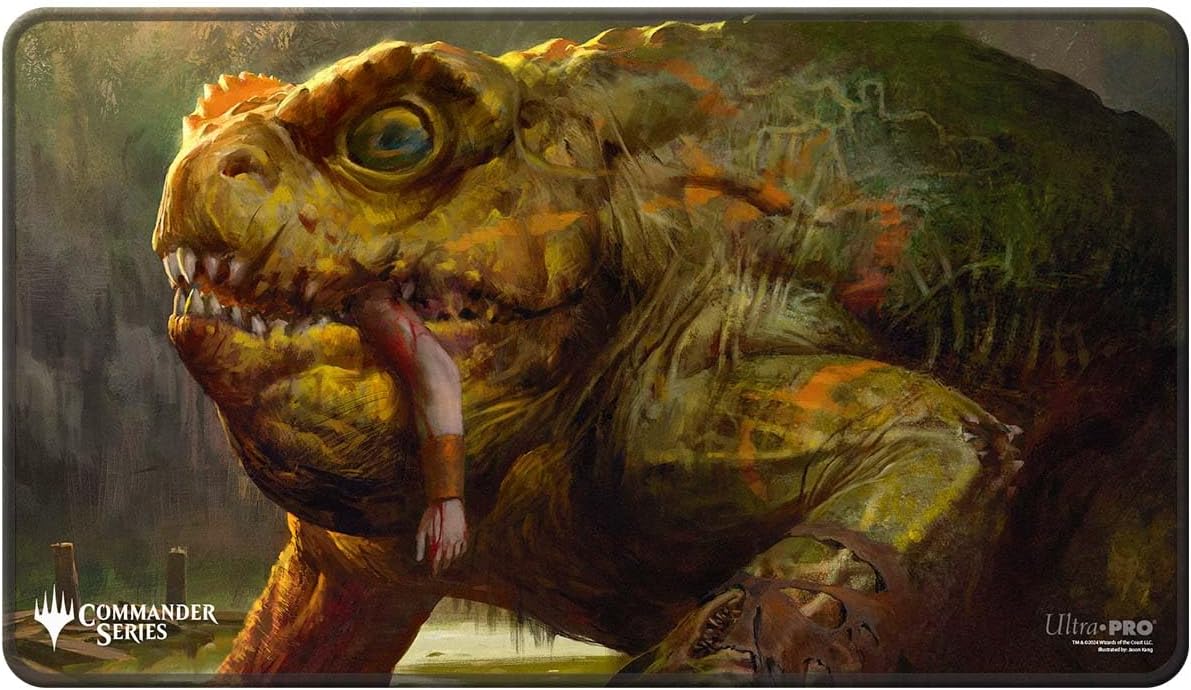Ultra Pro ULP38575 Playmat Magic The Gathering Commander Series Stitched Edge The Gitrog Monster Card Game