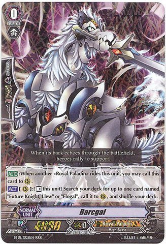 Cardfight!! Vanguard TCG - Barcgal (BT01/003EN) - Descent of the King of Knights