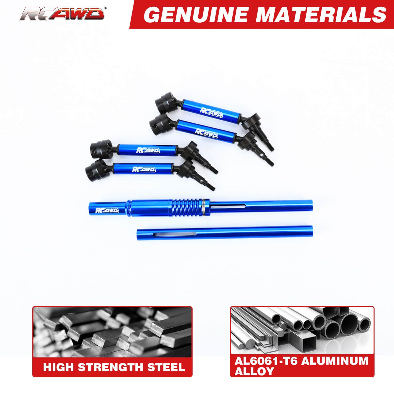 4 Pièces Cardans CVD Pour Arrma Big Rock / Granite / Senton / Vorteks 3S/Mega/550 - 1/10, Neufs
