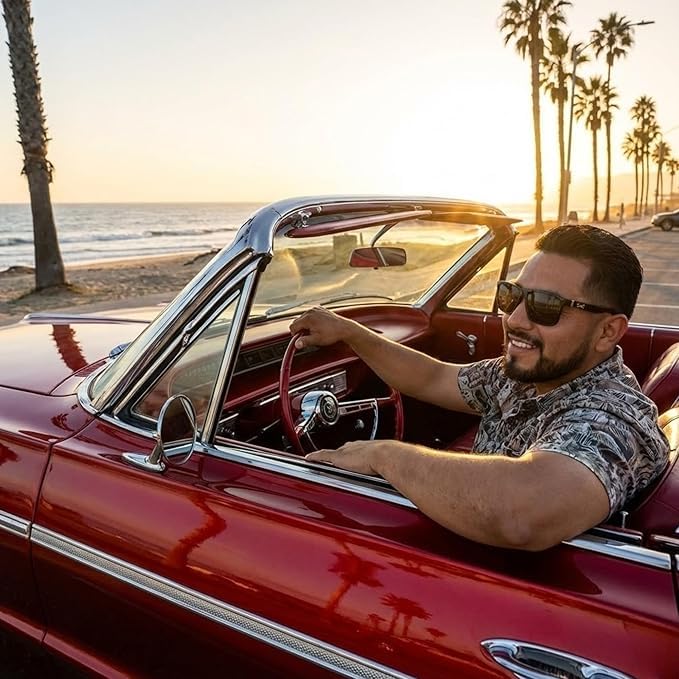 Image of Locs 2-Pack Sunglasses - Flat Top Hardcore Shades Series - Maximum Legal Driving Darkness