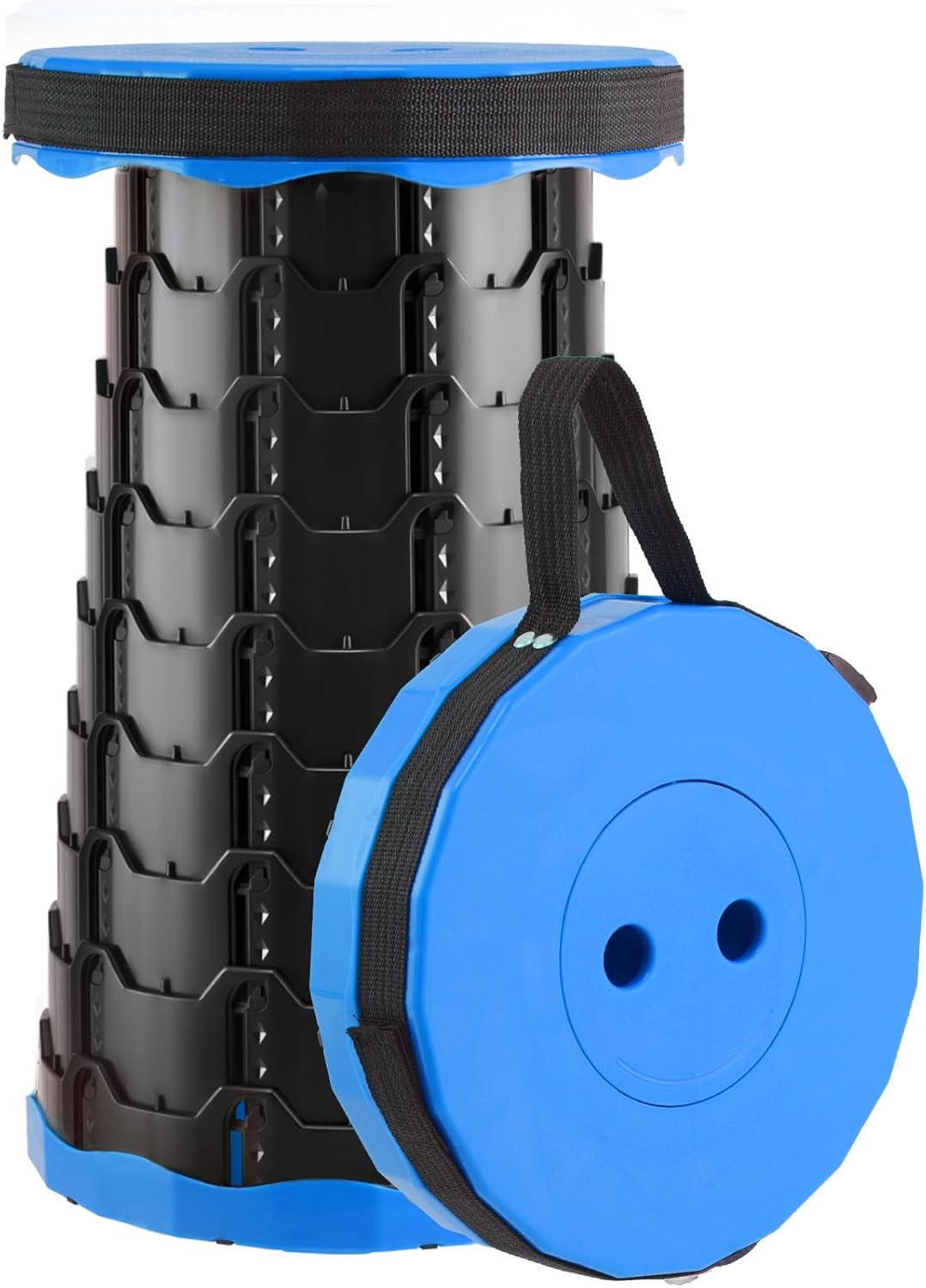 Upgraded Foldable Stool Thickened, Portable Collapsible Stool, Camping Chairs for Hiking Tours, BBQ, Parties, Outdoor Activities (Blue) Upgraded Foldable Stool Thickened, Portable Collapsible Stool, Camping Chairs for Hiking Tours, BBQ, Parties, Outdoor Activities (Blue)