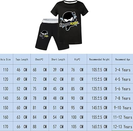 Short Garçon Ninja Kidz En Coton - Décontracté, Confortable, Pour Jeux Actifs