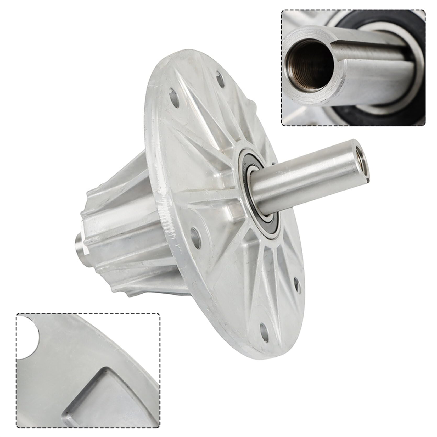 4165022 4115849 - Conjunto de husillo central de repuesto para modelo ZT200