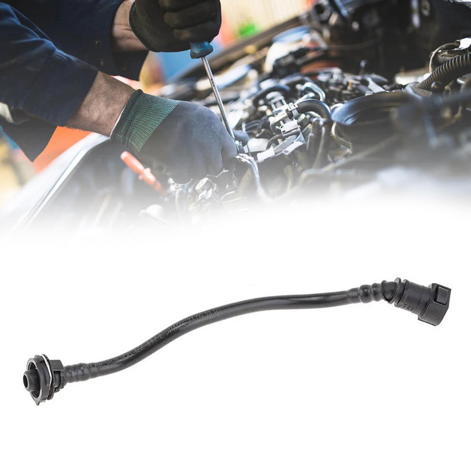 Coolant Hose Replacement Replaces 95B122447E Stable Engine Coolant Hose Engine Cooling Systems Hoses Suitable For Car