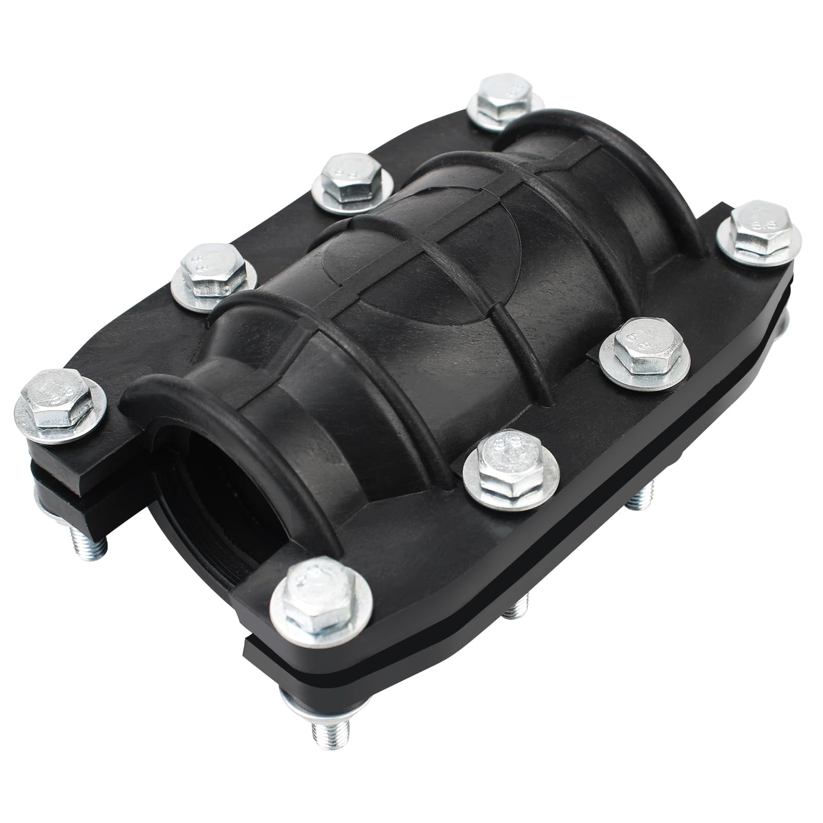 Pipe Repair Clamp Leak Water Sealer, 1 1/4 Inch Water Pipe Clamp Repair Kit, for Emergency Pipe Repair of Plastic and Metal Pipes OD 32MM