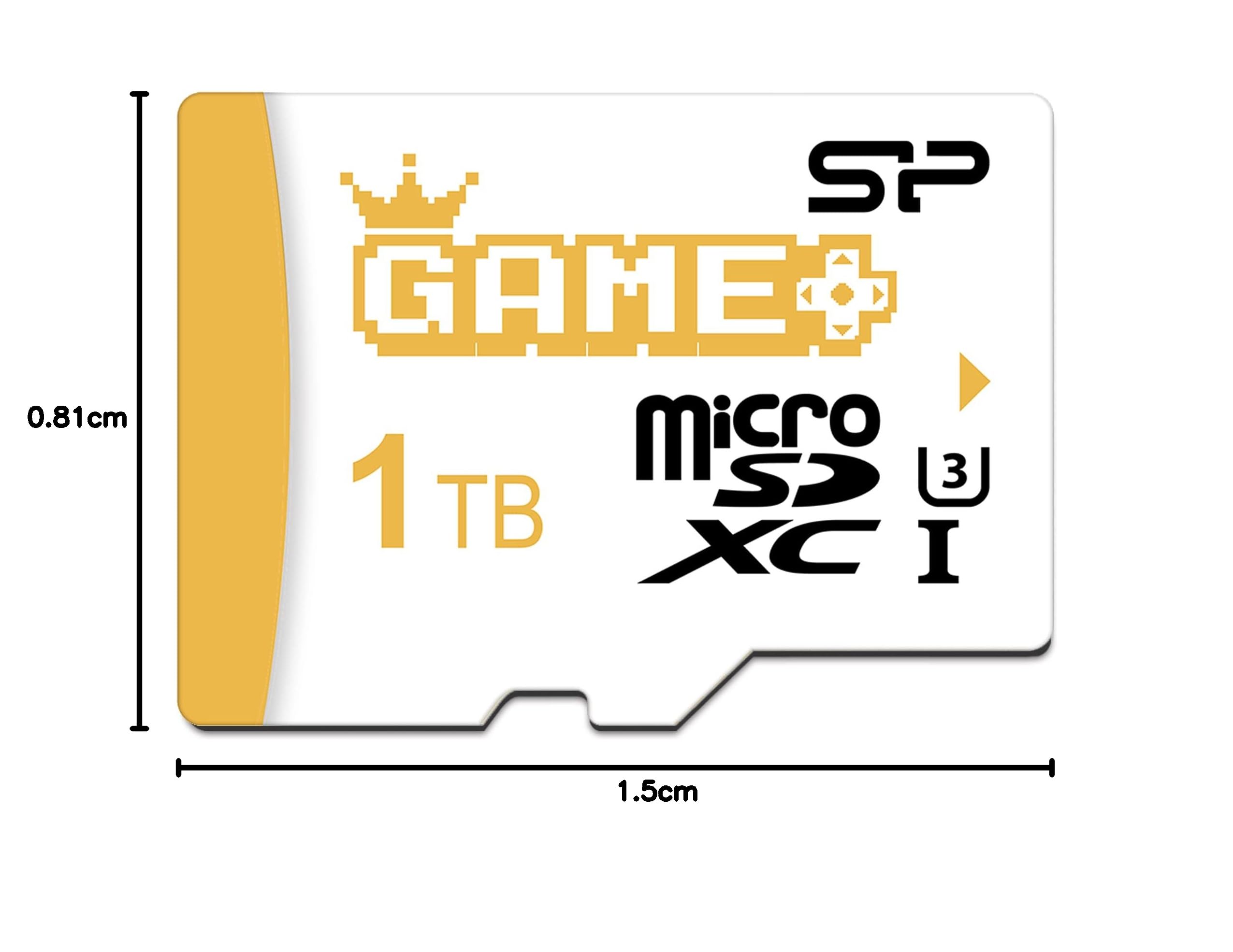 Silicon Power 1TB SDXC karta pamięci micro SD do gier, kompatybilna z przełącznikiem Nintendo i Steam Deck