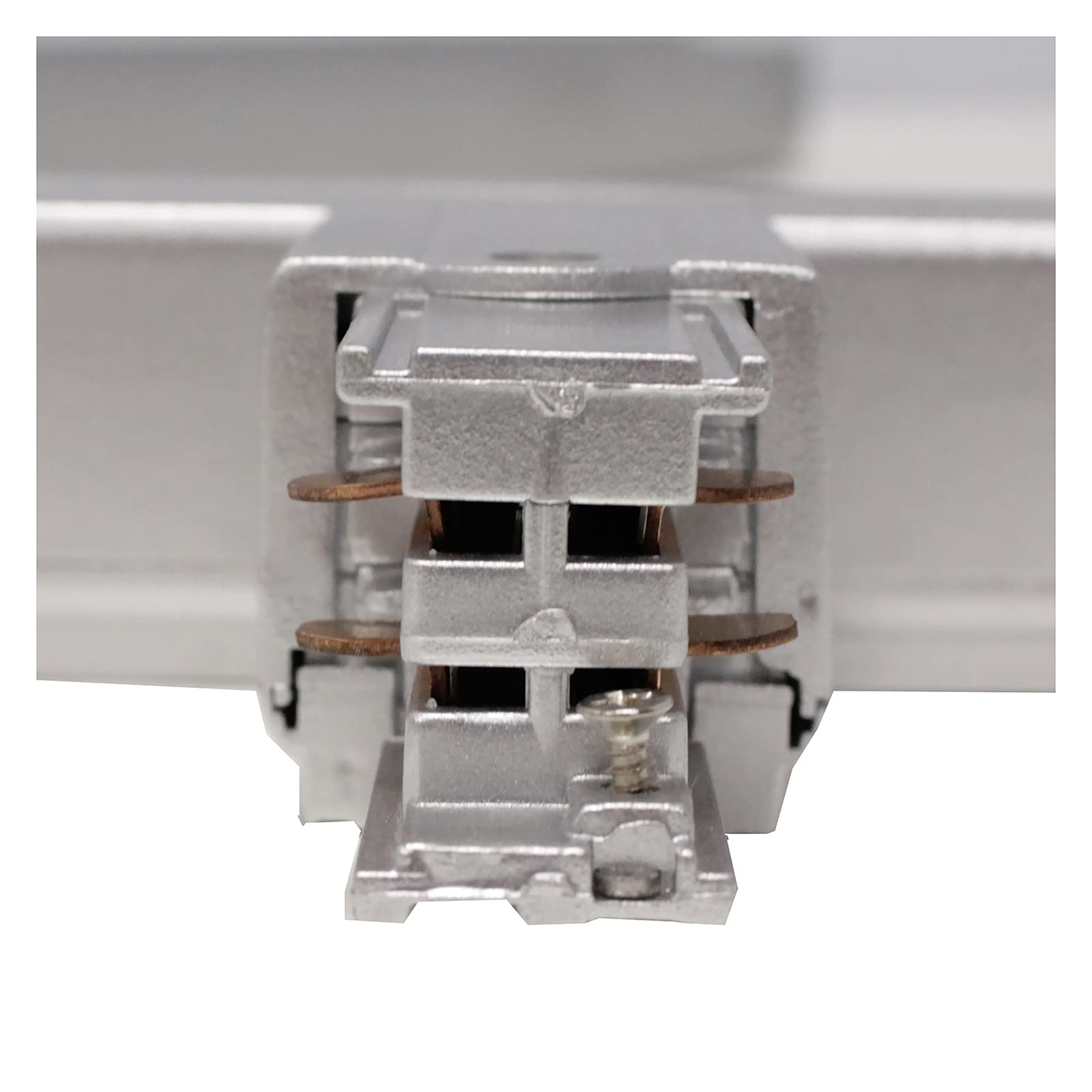 Cablematic - Unione tripla giunzione di corsia metropolitana leggera soffitto 3 tramite grigio