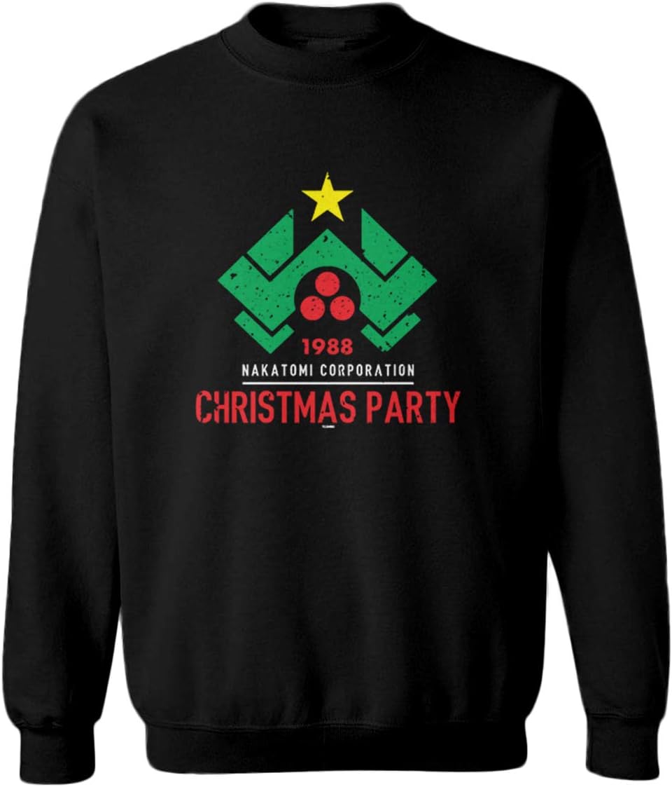 Tcombo Nakatomi Corporation Christmas Party Toddler Fleece Crewneck Sweater