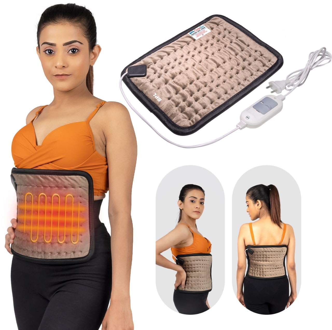 BPL Medical Technologies Ortho Care Heating Belt for Back Pain Relief - XL (B0D5LTR9WK) Amazon Price History, Amazon Price Tracker