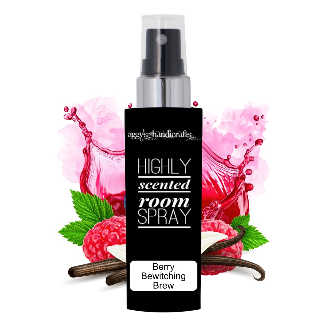 BERRY BEWITCHING BREW Handmade Highly Scented Room Spray Mist Air Freshener for Home