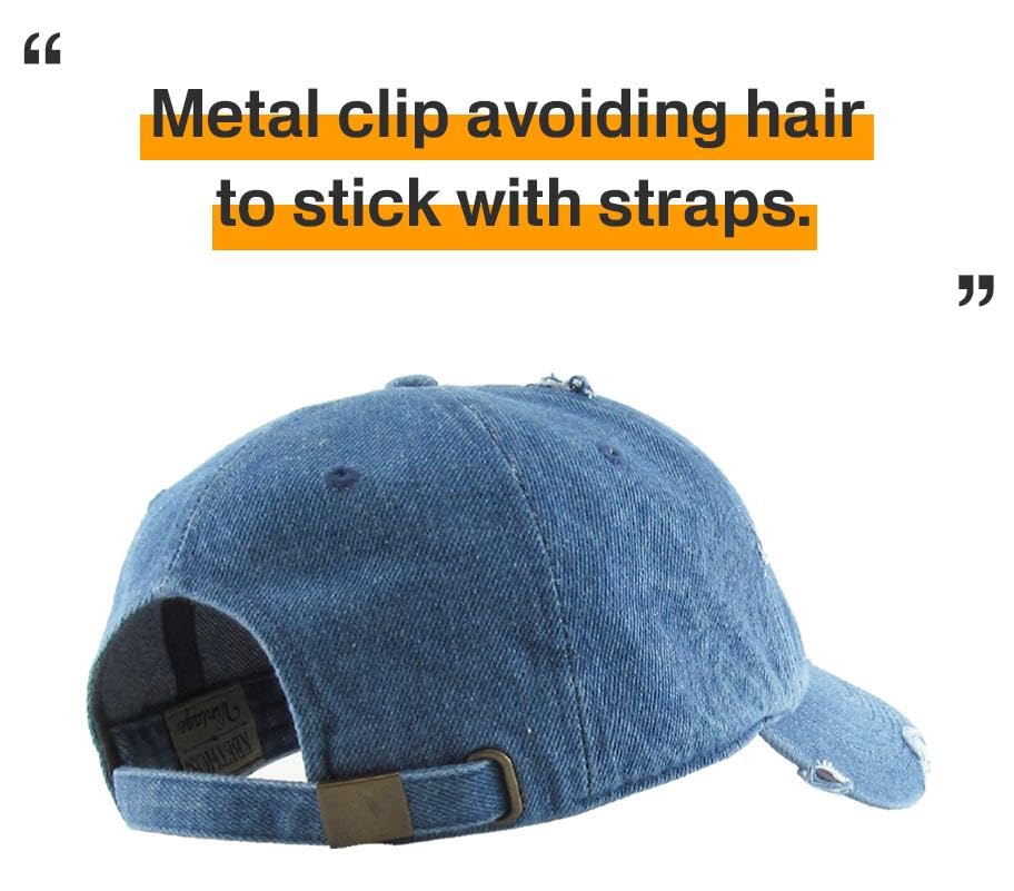 Image of KBETHOS Vintage Washed Distressed Cotton Dad Hat Baseball Cap Adjustable Polo Trucker Unisex Style Headwear