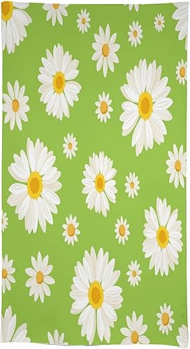 Miniatura 756 de Mantel floral hippie, diseño retro de los años 70, naranja, rosa, azul, floral, bohemio, estampado estético de margaritas, para fiesta, picnic